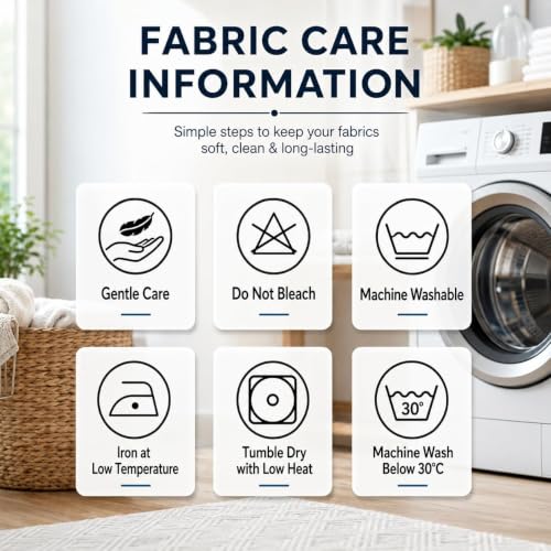 Image of Blackout Printed Window Curtains 5 Feet Long Set of 2 Curtains with Tie Back, Parda Windows, Printed Curtains for Living Room, Bedroom, 80-85% Blackout (5 Feet, Magnolia Mist)