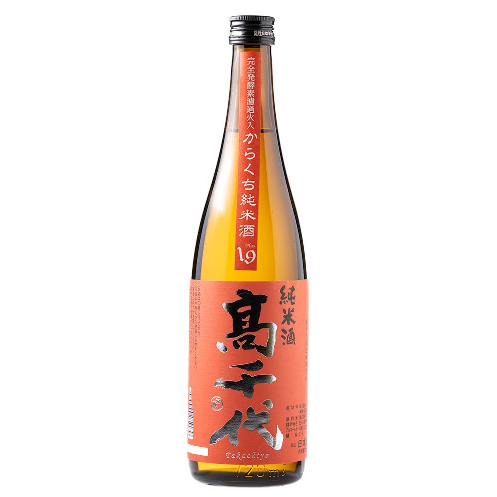 Amazon.co.jp: 髙千代 純米酒 +19辛口 火入れ 辛口 高千代酒造