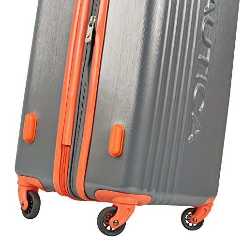 Buy Nautica 24" Hardside Expandable Spinner Luggage, Grey at Amazon.in