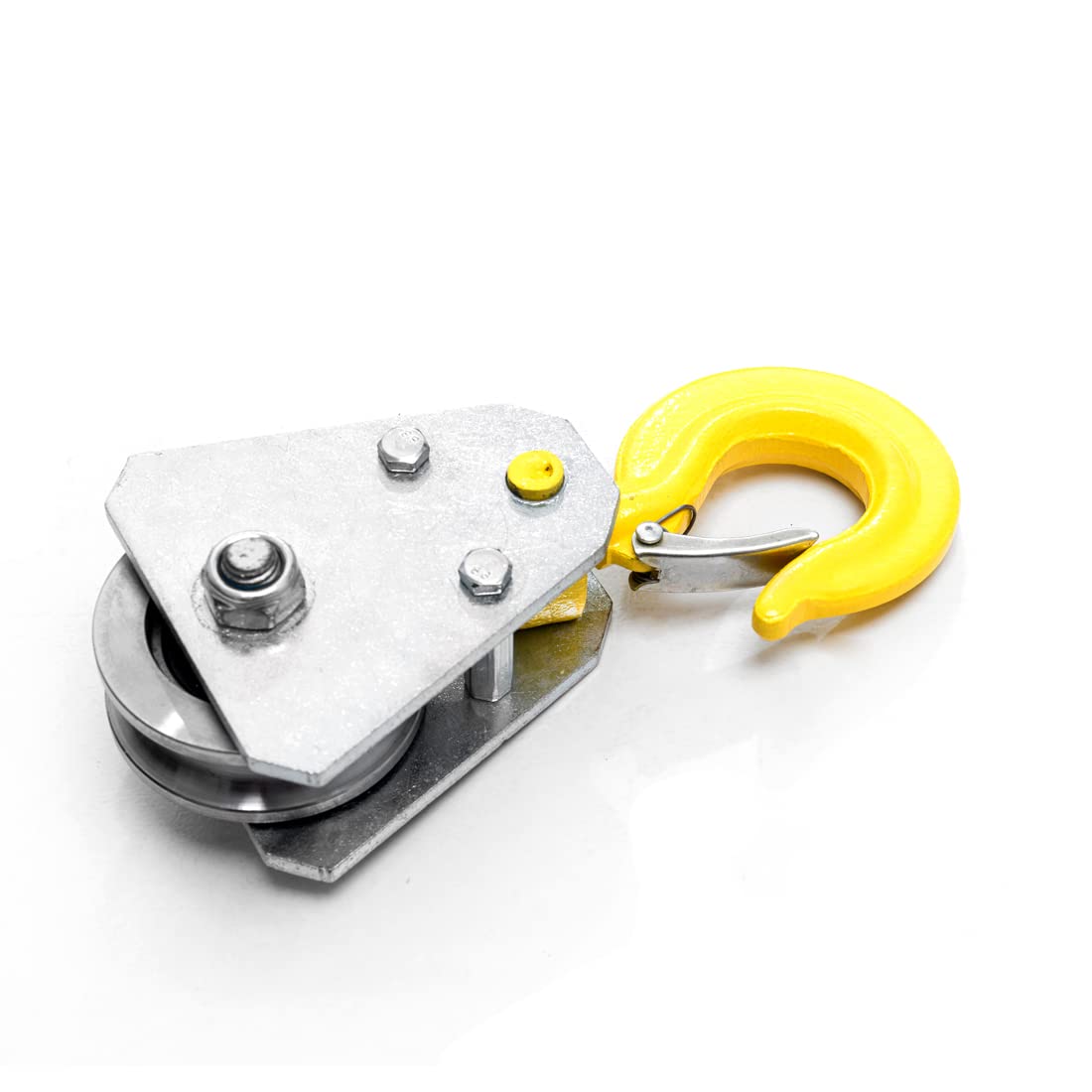 2 Stück 3,2 Tonnen Schnapperblock mit Haken, Lager, Riemenscheibe, Hebewagen, Drahtseil, Elektrozug, Unterhakenzug, Spezialhaken, Haushalt, arbeitssparender Haken, kleiner Hebewagen