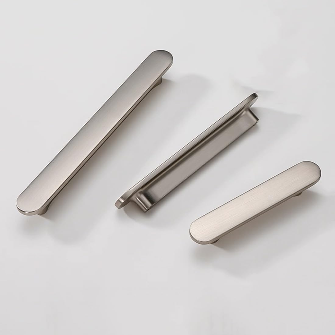 SYZOW 6 Pack Brushed Nickel Cabinet Pulls Drawer Pulls,Brushed Nickel Drawer Dresser Handles