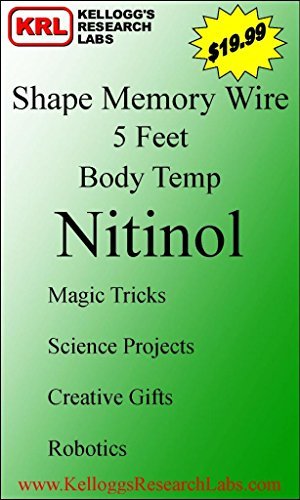 Shape Memory Nitinol Wire - 5 Feet -1