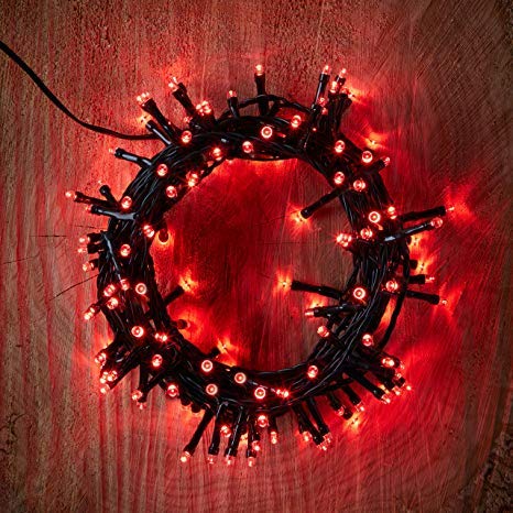 Lexton Decorative 3 Meter Rice Light (Red, Pack of 2)-image-1