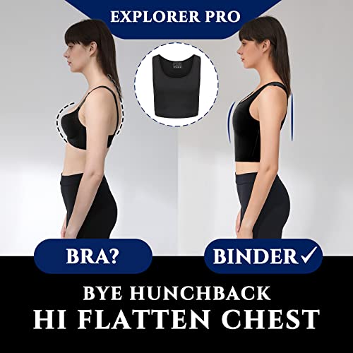 LGBT UNICORNS Chest Binder, FTM Binder Trans, Bindfree Sizing Design2