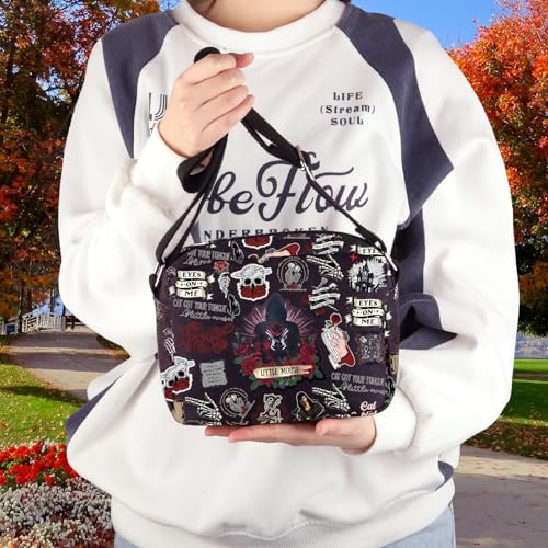 WCGXKO Dark Romance Crossbody Bag Spicy Bookish Book Inspired Gift Smut Reader Gift4