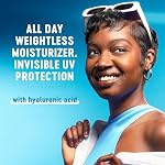 Bioré UV Aqua Rich Weightless Moisturizer with SPF 50 | Dermatologist Tested Face Cream with Invisible UV Protection | 50mL | Made in Canada