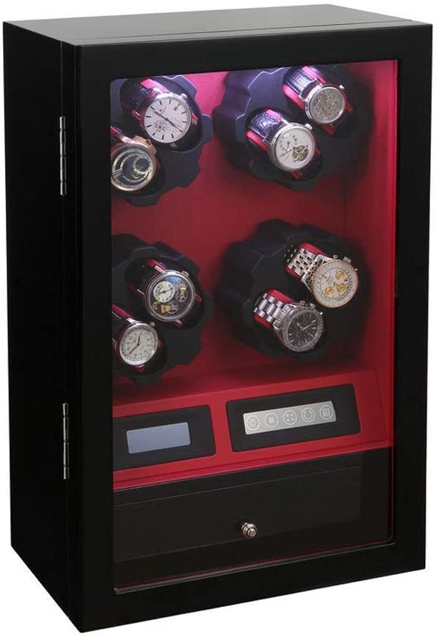 Amazon.co.jp: 自動巻き時計ワインダー、8 + 5本の腕時計収納ケース