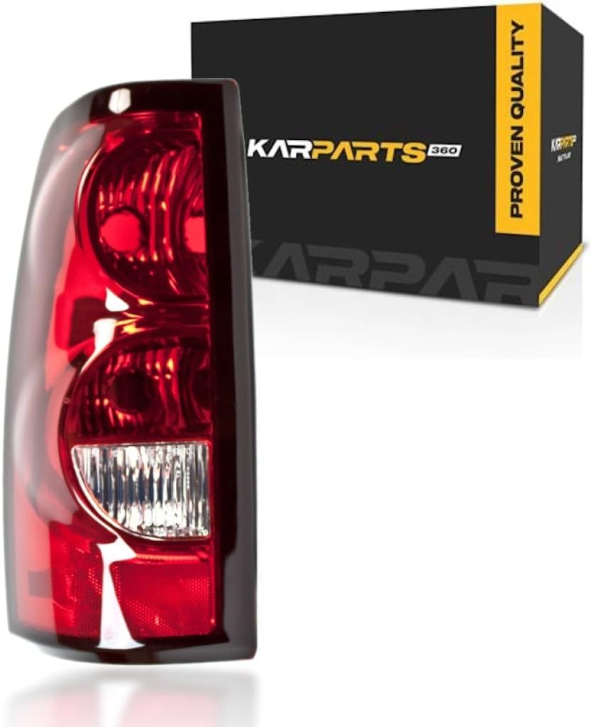 CarLights360: For Chevy Silverado 1500 Tail Light Assembly 2004 Driver Side DOT GM2800174 | 19169004 Trim: WT; w/Fleetside Bed; Single Rear Wheel ; Z71; w/Fleetside Bed; Single Rear Wheel