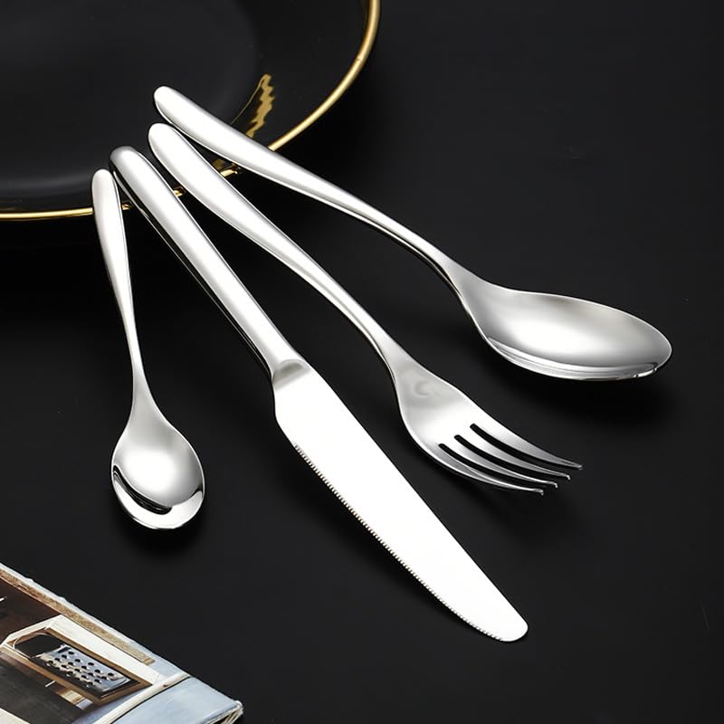 Set Cuchillos Cocina 4 Piezas Acero Inox Base miniatura 4