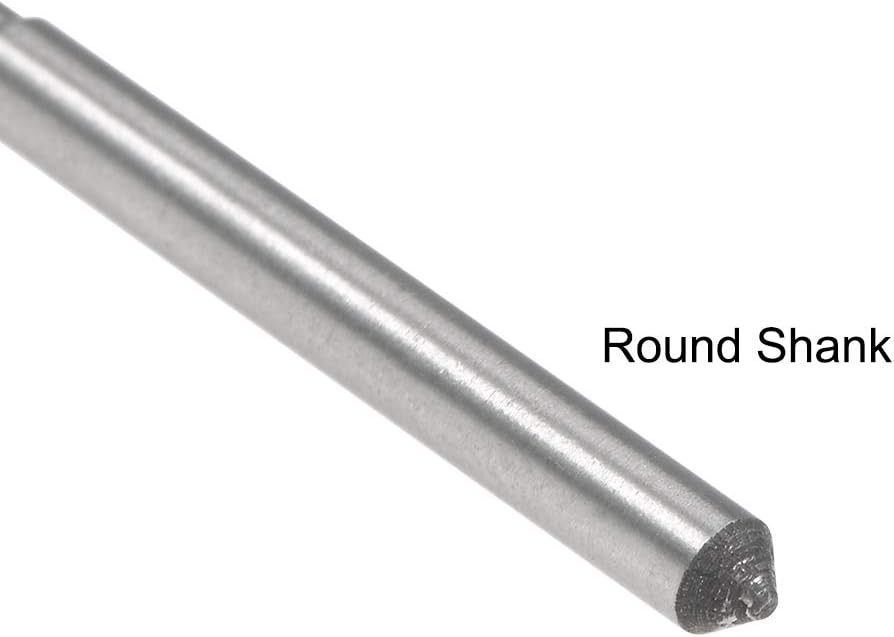 sourcing map 2.4mm Chucking Reamer, HSS Cobalt M35 Lathe Machine Reamer D4 4 Straight Flutes - Image 5