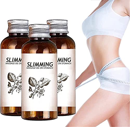 Herbal Slimming Massage Oil, Anti Cellulite Massage Oil, Body Fat Burning Massage Gel, Tighten & Moisturize Skin, Slimming Essential Oil for Tummy, Abdomen, Belly, Waist, 30ml (1Pcs)