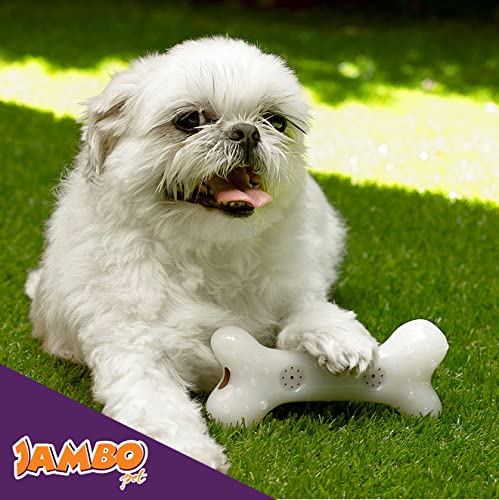 Osso Nylon Sabor Bife Grande Jambo para Cães