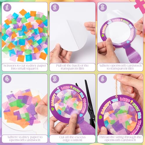 DIY Suncatcher Craft Kit with 24 Sets for $9.99 - Image 3