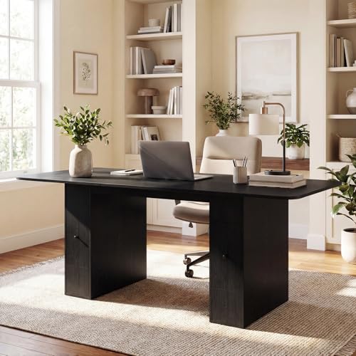 63" to 79" Modern Extendable Dining Table with Storage for 6-10 People - image 8