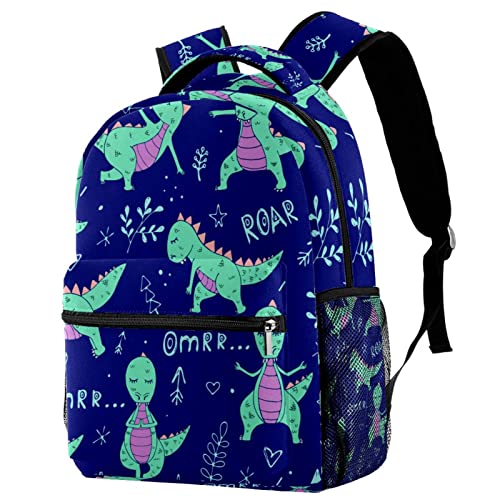 Sac à dos de voyage dinosaure de yoga grand volume - Bagage à main mixte imperméable