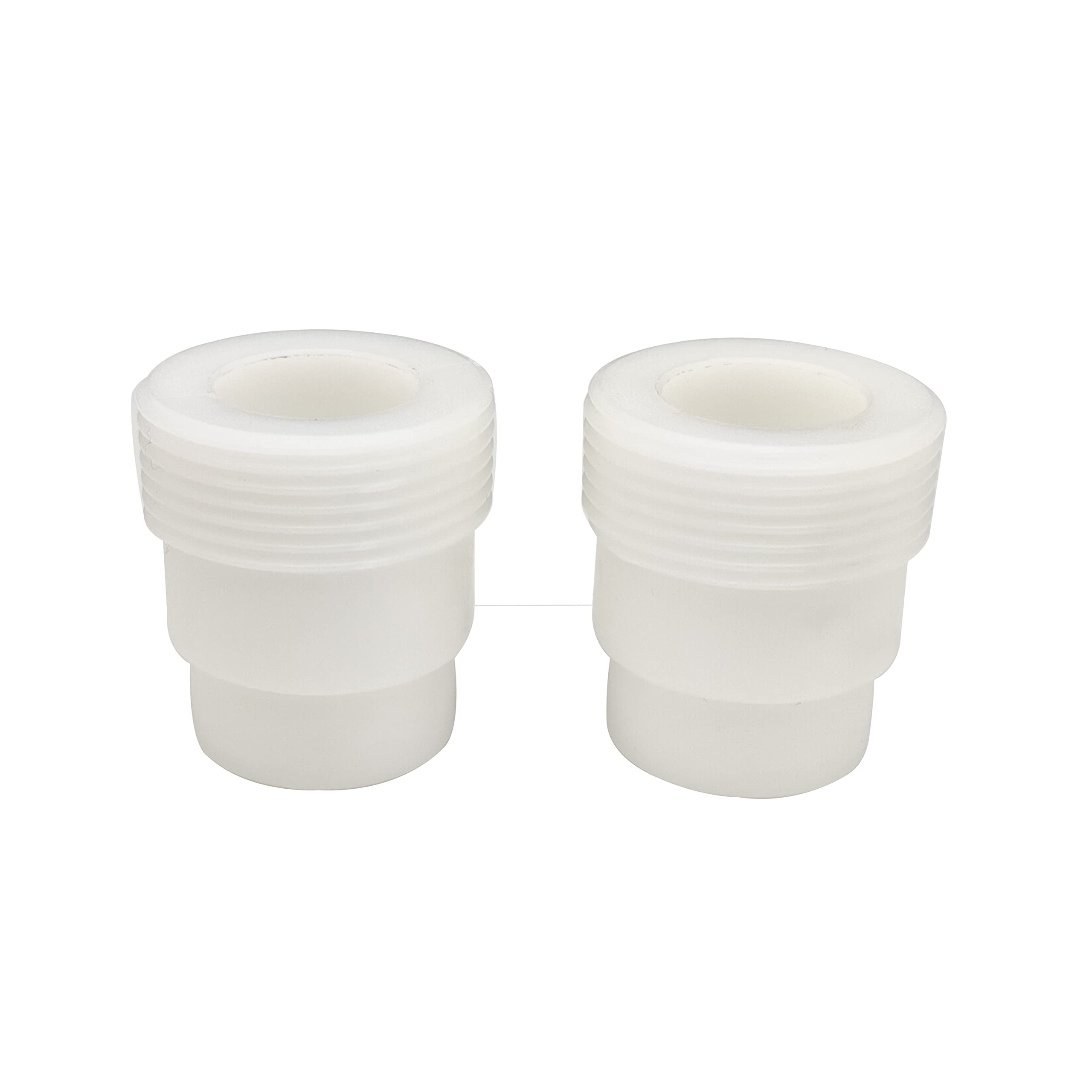 White Plastic Sand Blasting Nozzle Cover Nozzle Holder for Sandblast Gun Sandblasting Gun Accessories Air Blasting Gun Kit 2Pcs