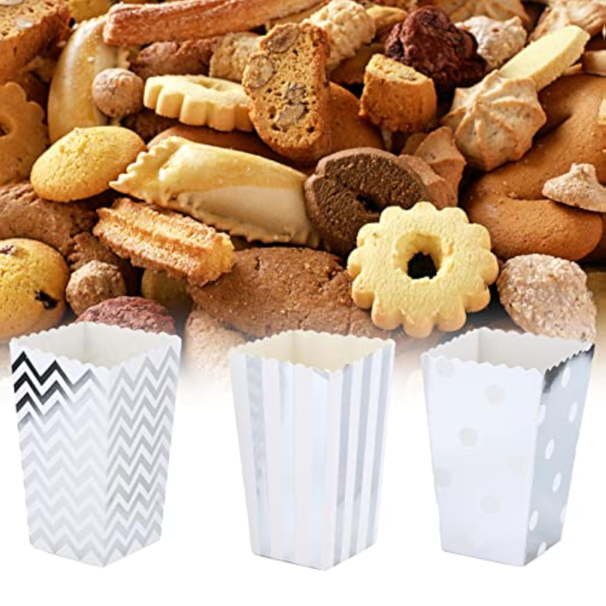 Popcorn Bags, Top Opening Cups for Parties