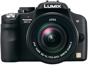 Panasonic Lumix DMC-L10K Digital SLR Camera 10 MP Leica Vario-Elmarit 14-50 mm