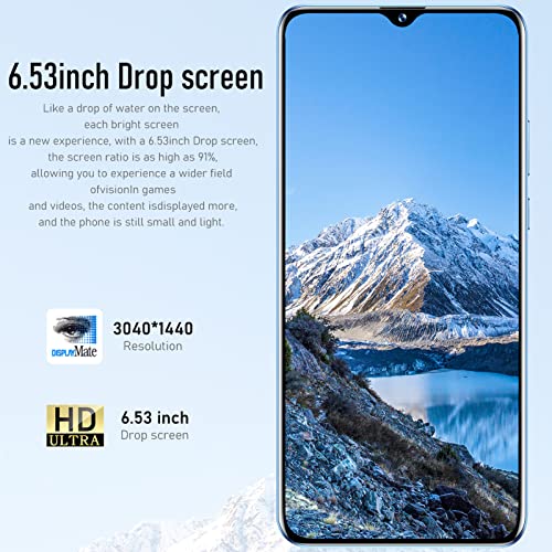 Ansiktsigenkänning HD Smartphone 4GB RAM 64GB ROM för Studenter