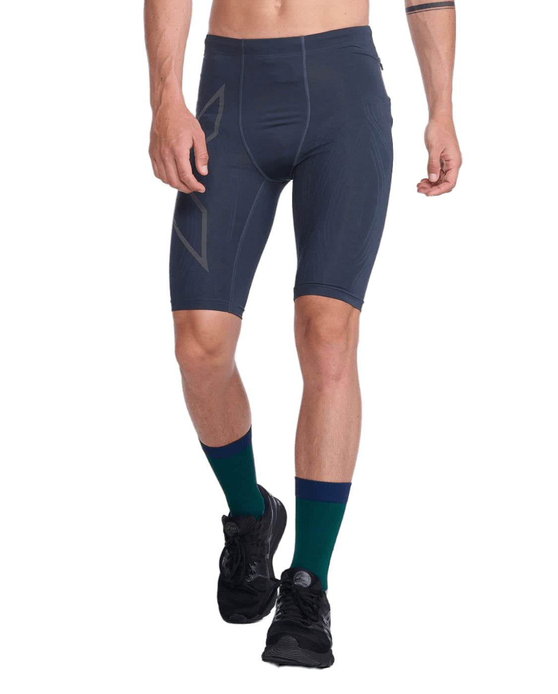 2XU Men's MCS Run Compression Shorts