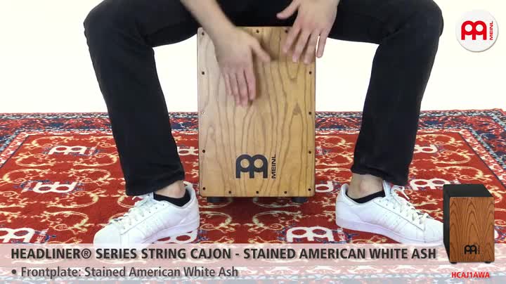 MEINL HCAJ1AWA Headlinerシリーズカホン バックパック付 Amazon | MEINL Percussion マイネル カホン Headliner Series String