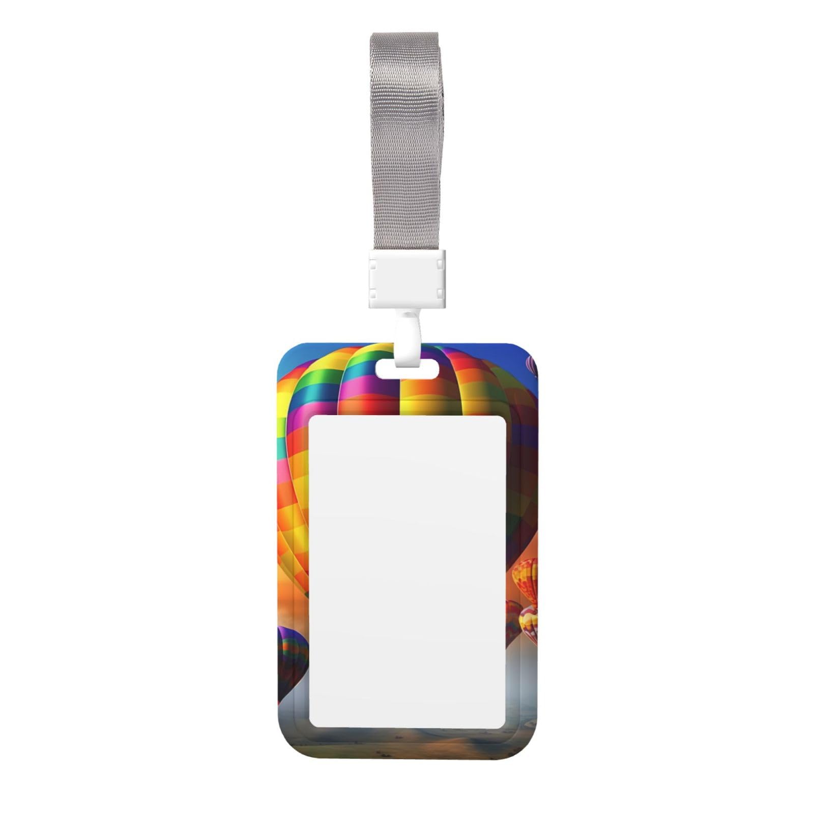 Porte-badge Coulissant Dragon King - 10.2x6.3cm - Fenêtre Transparente Pour Scan - Pour Cartes Professionnelles