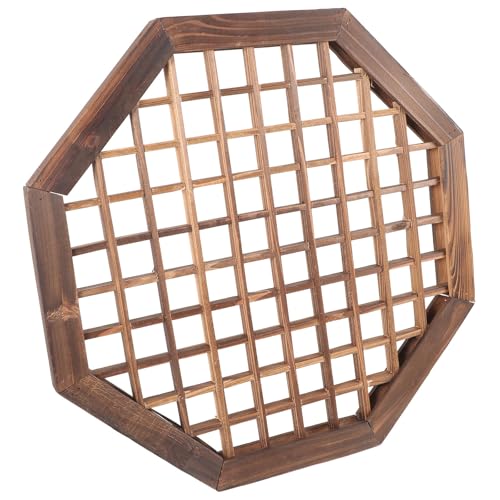 Marco de ventana rústico de madera para crear un salón estilo farmhouse acogedor 2
