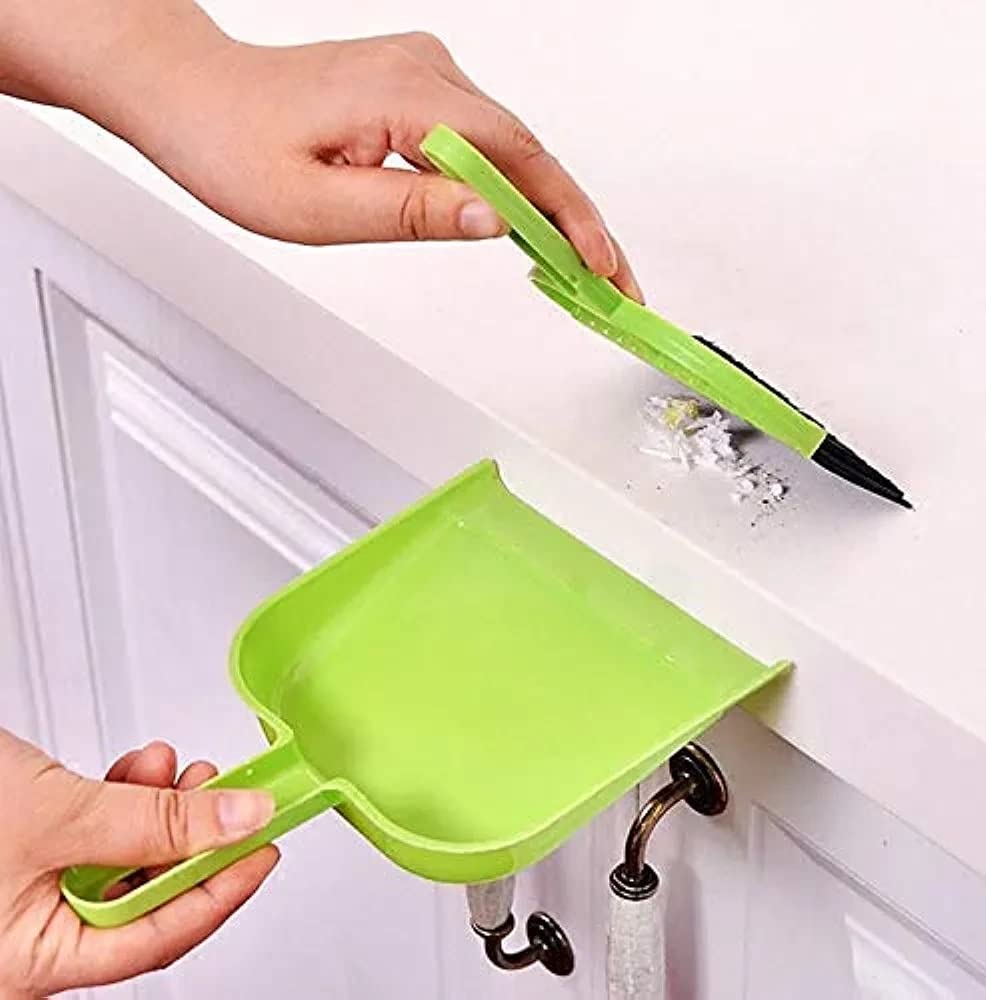 Mini Dustpawith Brush Broom Set for Multipurpose Cleaning Laptops, Keyboards, Dining Table, Car Seats, Carpets | Plastic Mini Dust Pan (Pack of 1) (B0BS3N2F9C) Amazon Price History, Amazon Price Tracker
