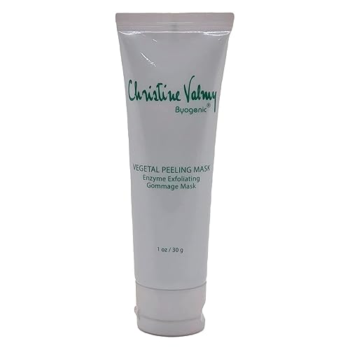 Christine Valmy Mascarilla facial exfoliante y purificante de enzima vegetal de Gommage, 1 onza