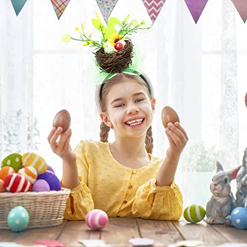 Paashaas Hoofdband | Paashaas Hoofddeksels | Paaskonijn hoofddeksel, paasei hoofdbanden, vogelnest hoofdband… - Image 4
