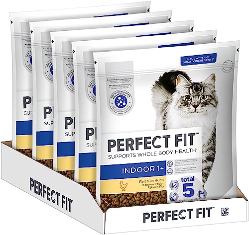 PERFECT FIT™ Katze Beutel Indoor 1+ mit Huhn 5x1,4kg