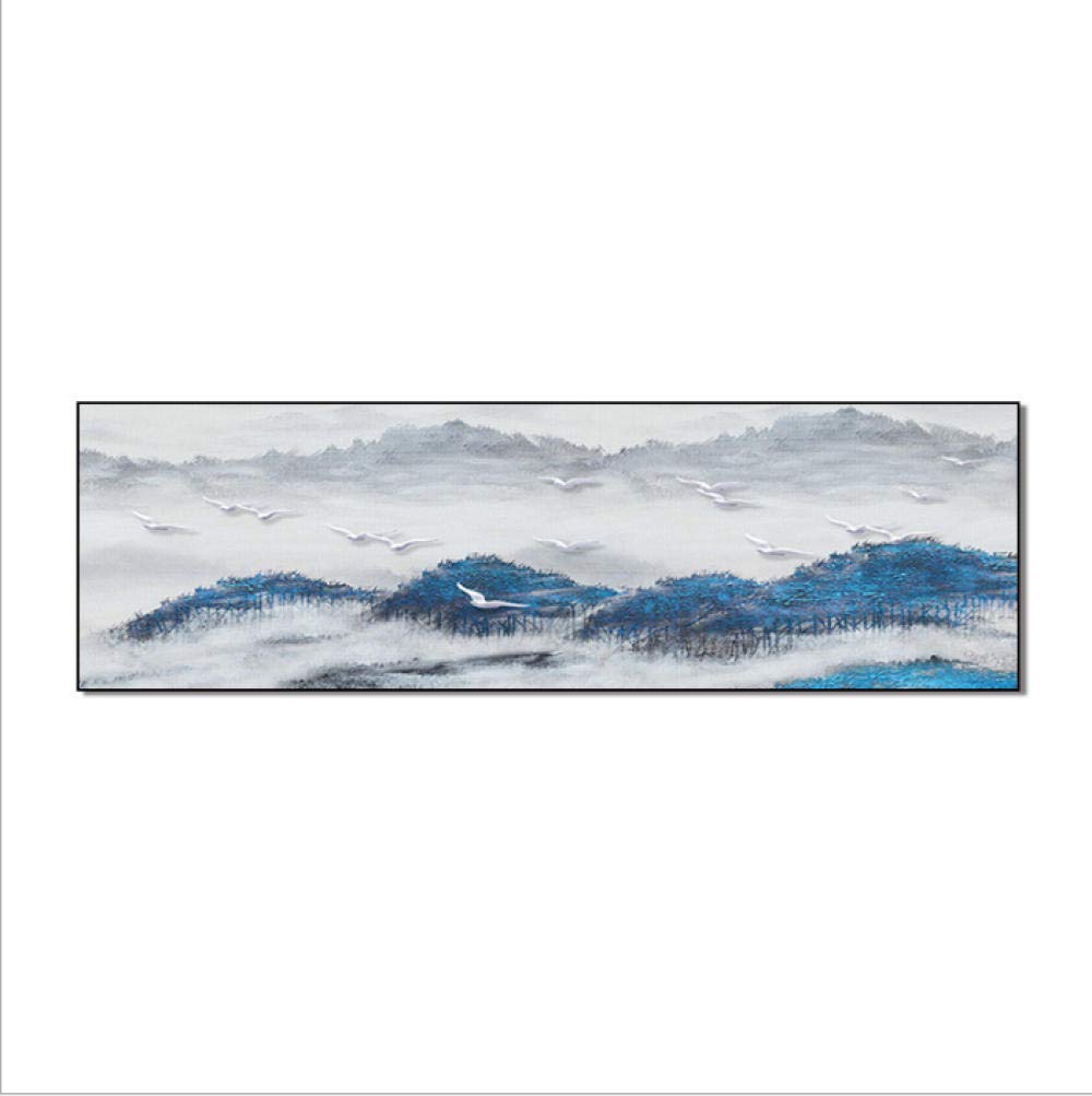 Toile Persimmon Ruyi pour salon - Peinture sur toile sans cadre décoration couloir porche