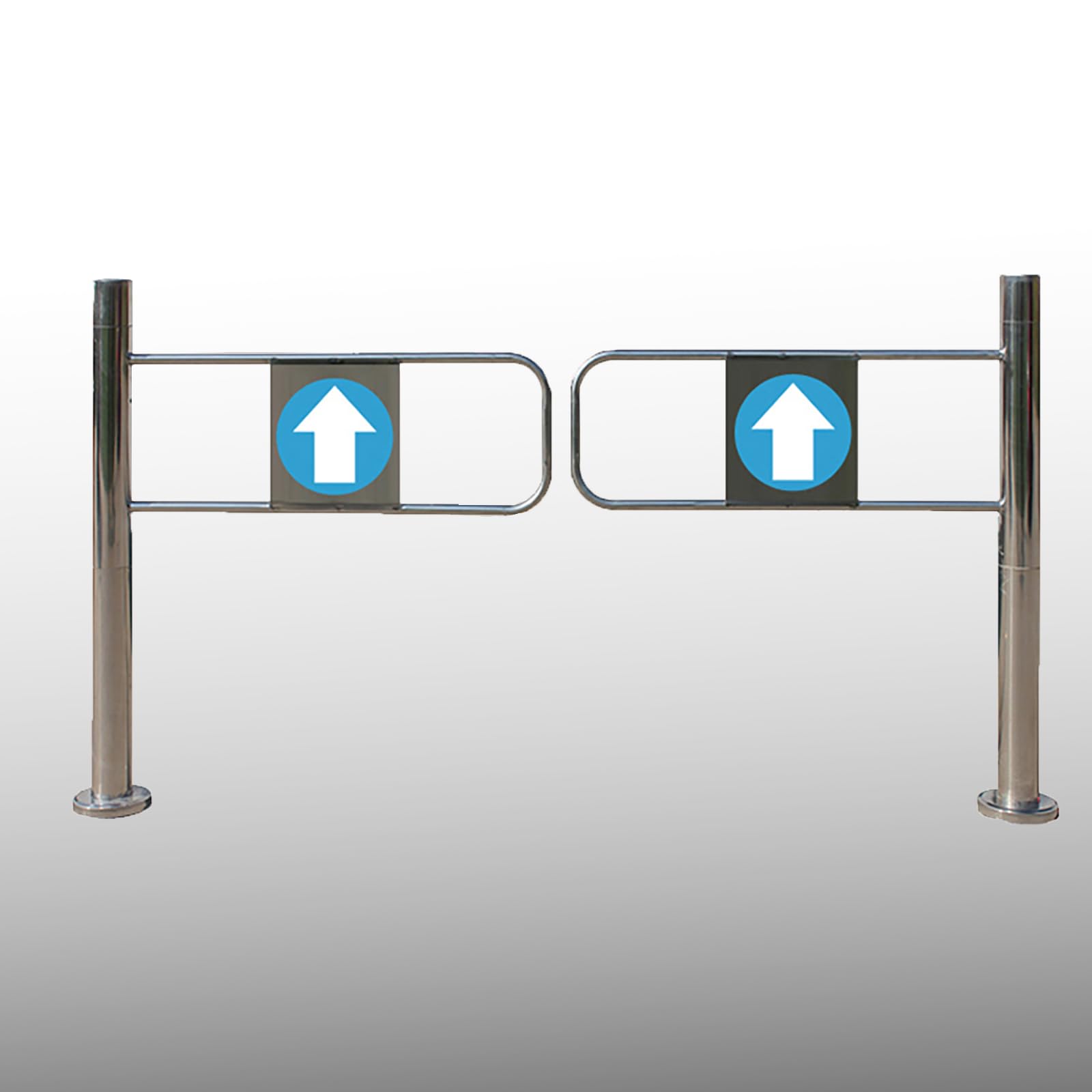 160 cm Automatyczna bramka bezpieczeństwa OneWay Brama wejściowa dla pieszych 160 cm Bariera chroniąca przed dziećmi do użytku wewnątrz i na zewnątrz Łatwa instalacja Trwała konstrukcja