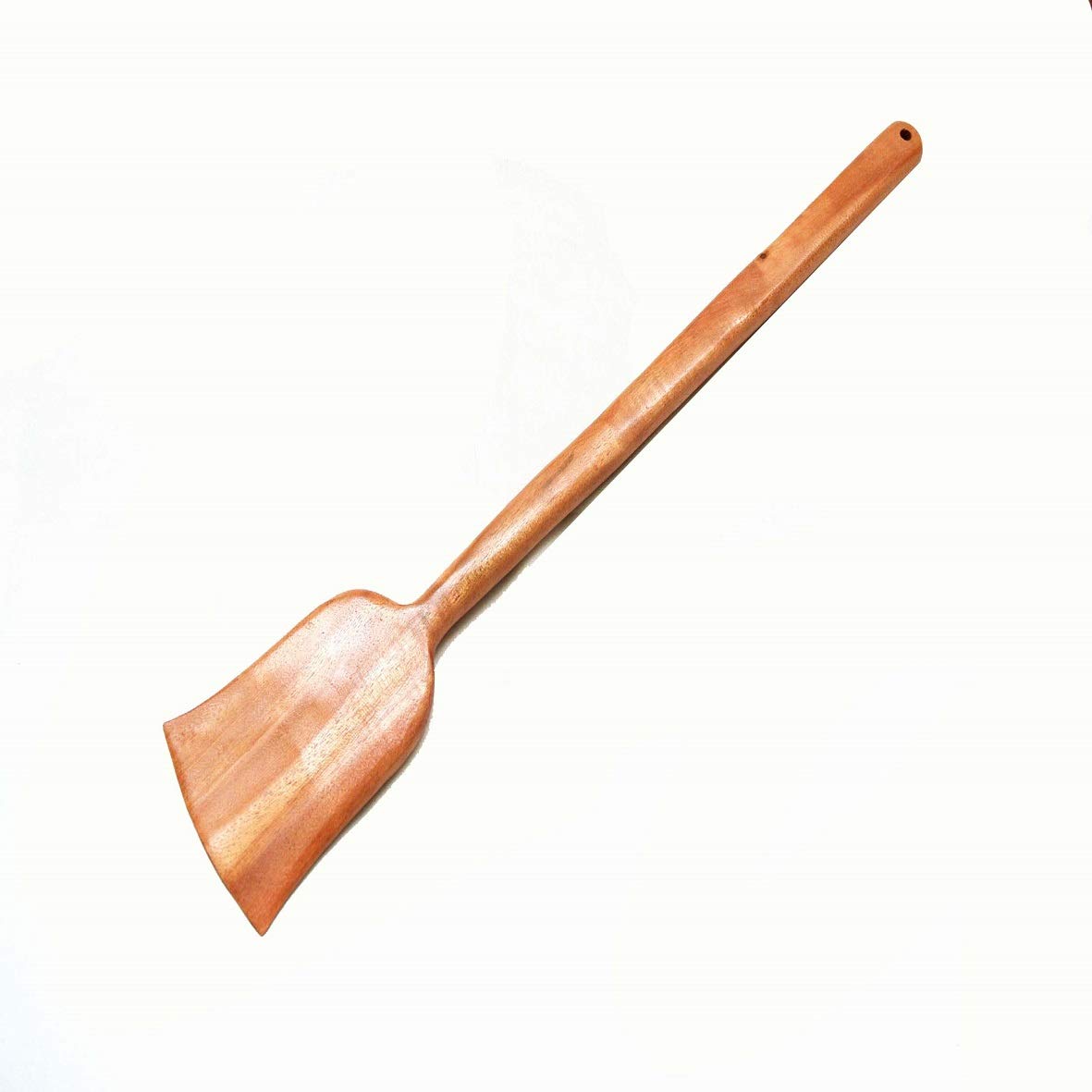 Neem Wood Long Spatula | Palta | Eco Friendly | 1pcs | Agri Club - Image 2 thumbnail