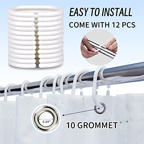 Yorida Farmhouse Highland Cow Shower Curtain, Rustic Bull Shower Curtain Set For Bathroom Modern Get Naked Funny Black White Animal Cattle In Bathtub Men Bathroom Accessories Decor 60X72 With 10 Holes #TOP4