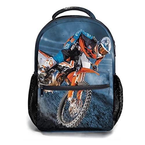 Giwawa Kids Motorcross Backpack, Lightweight School Bag