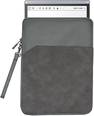 Tablet Sleeve for iFLYTEK AINOTE Air 2 Note-Taking Table 8.2 inch，360 Protective Bag Carrying Case Water-Resistant,Dark Grey.