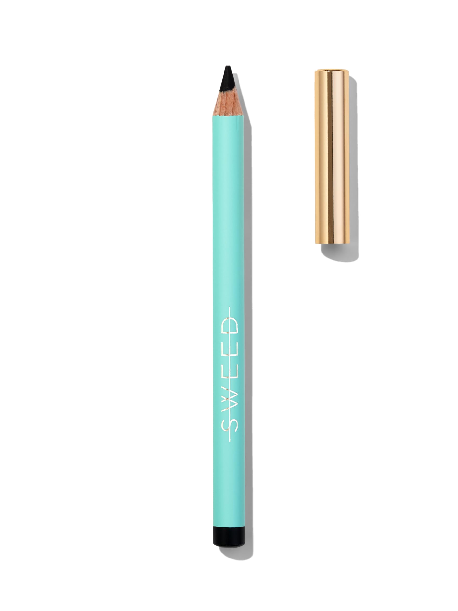 Sweed - Satin Eye Pencil | Long-Wearing, Smudge-Proof, Smooth, Creamy | Vegan, Cruelty-Free, Clean Beauty (Black)