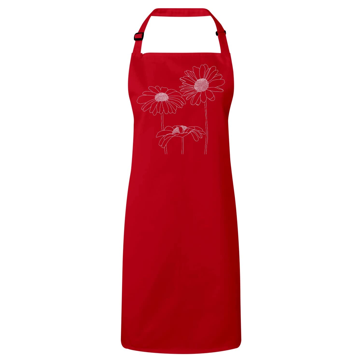 Tablier cuisine fleurs anthracite Fabulous premium - 3