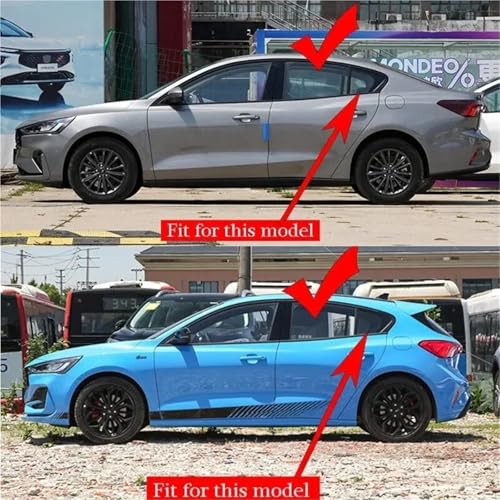 Vitre latérale Ford Focus 2022 cache-pare-soleil carbone - 2