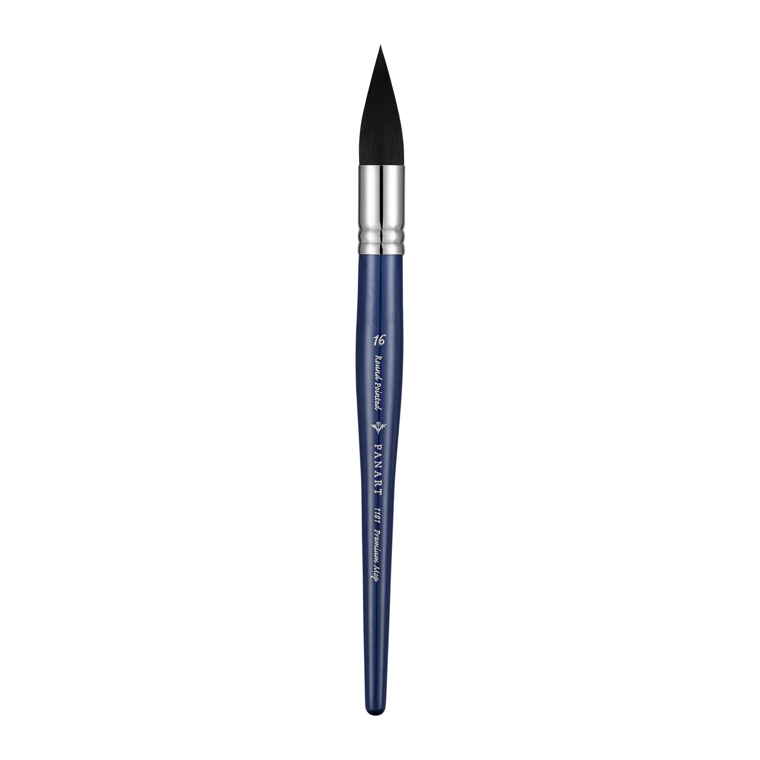 Pan Art Synthetic Fibre Mop No. 16 – Detail & Wash Brush for Watercolour & Gouache – Studio-Quality Painting Tool Paintbrush for Fine Art, Craft & Illustration – 1 Unit