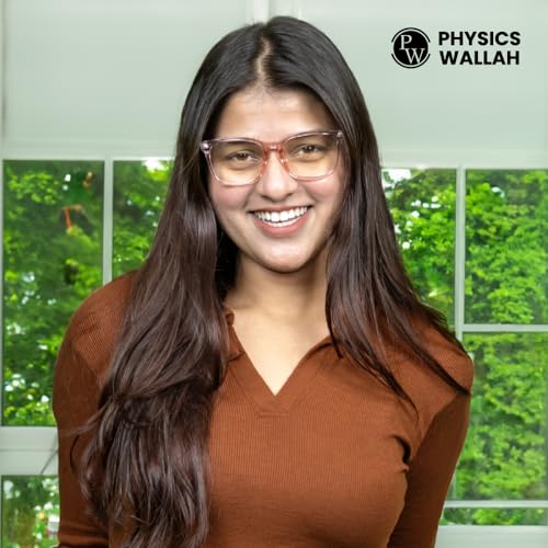 Image of PW NAZARIYA Blue Ray Protection Glasses | Stylish Zero Power for Men & Women | UV Filter | Computer Eye Protection | Lightweight