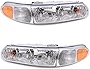 Brock Headlights Set fits 97-05 Century Pair Headlamps w/out Corner Lamps.
