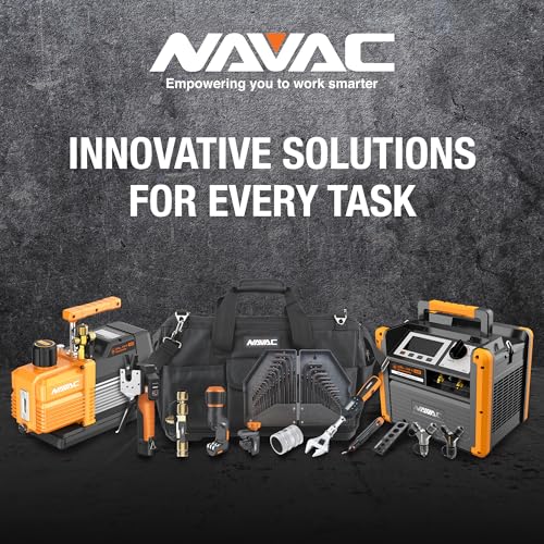NAVAC NTW1 Digital Torque Wrench - Adjustable Jaw - Digital Readout - Torque Settings Memory - Dual Direction - Selectable Measuring Units - Indicator Lights and Sound - 1 Year Warranty