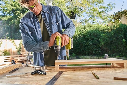 RYOBI Perceuse visseuse à percussion sans fil 18V ONE+™™ avec 2 batteries lithium+ 1 5 Ah R18PD3 - vue 8