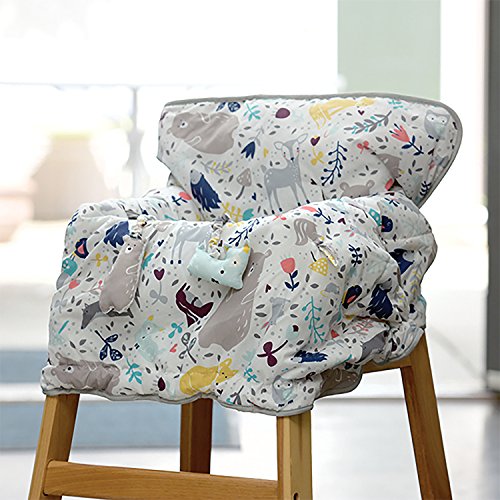 Buy Eddie Bauer Reversible Comfy Cart Cover High Chair Cover White Online At Low Prices In India Amazon In