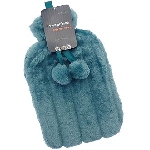 Cosy Faux Fur 2L Hot Water Bottle Cover