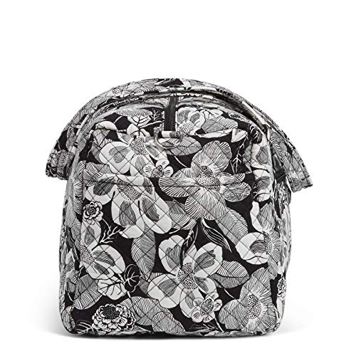 Vera Bradley Women's Signature Cotton Medium Travel Duffel Bag, Bedford Blooms, One Size