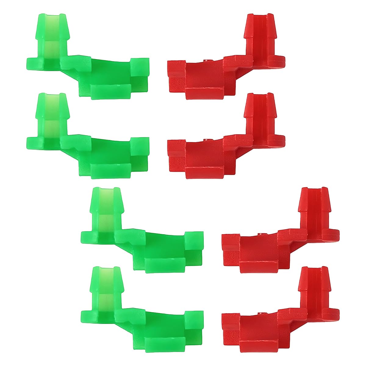 4 Pair Car Tailgate Handle Rod Clips, Automotive Tailgate Left & Right Rods Fastener, Vehicle Door Lock Rod Retainer Clip Replacement OEM 88981030, 88981031 (8PCS)