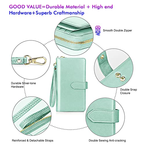 Nuoku KKBAG Wallet For Women Rfid Blocking Credit Card Holder thumb #5